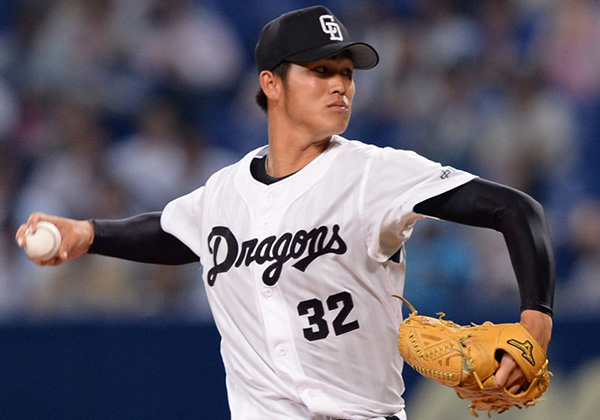 西川投手が今季初登板