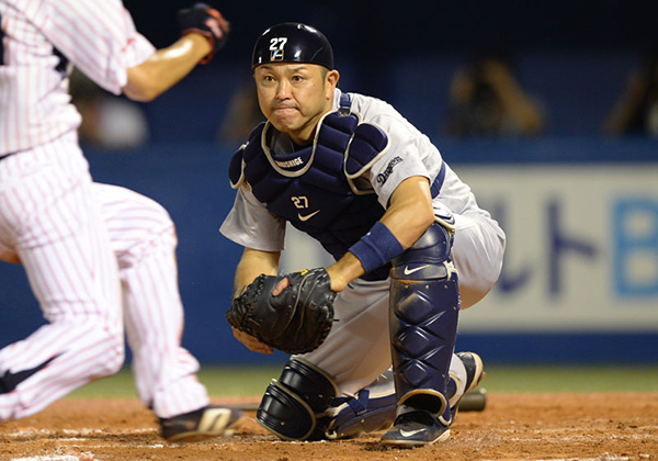 谷繁監督兼選手が日本タイ記録