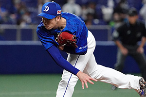 8回途中で降板も無失点に抑え3勝目を挙げた勝野投手