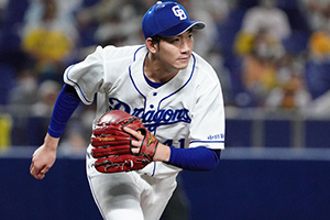 6回を2失点に抑え4勝目を挙げた勝野投手