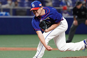 7回を1点に抑え7勝目を挙げた福谷投手