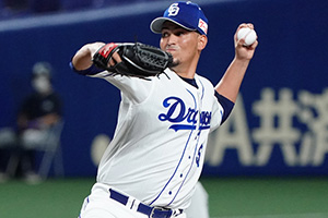 6回から登板し2イニングを無失点に抑えたゴンサレス投手