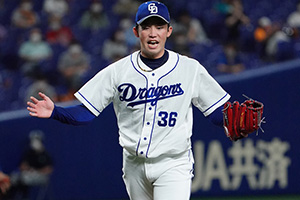 5回を3安打1失点に抑えた岡野投手