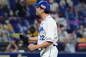 先発し5回を1失点に抑えた大野雄投手
