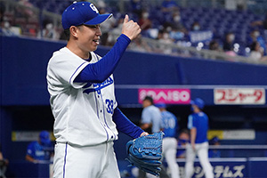 7回を投げ1失点のピッチングを見せた松葉投手