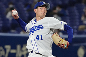 5回を無失点に抑え今季初勝利の勝野投手