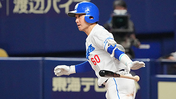 2試合続けてマルチ安打を放った山本選手