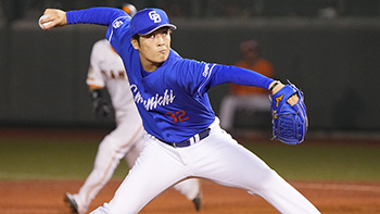 地元福島に凱旋登板、移籍後初勝利を挙げた伊藤投手