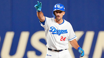 4安打3打点の活躍を見せたボスラー選手