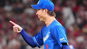 今季二度目の完封勝利を決めた髙橋宏投手