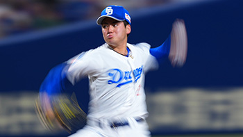 先発し、6イニングを投げた金丸投手