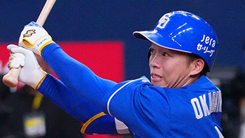 2安打を放った岡林選手