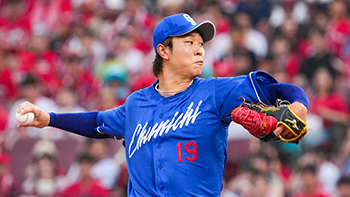 6勝目を挙げた髙橋宏投手