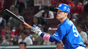 2安打を放った上林選手