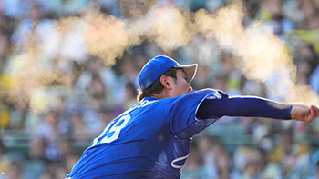 6回2／3イニング134球を投げ、無失点の髙橋宏投手