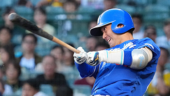 4安打を放った山本選手