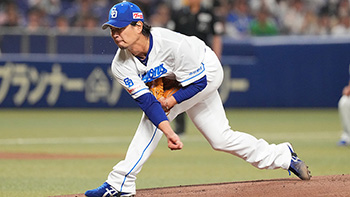 6回を無失点、2勝目を挙げた涌井投手