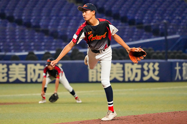 二番手で登板した渡邊投手