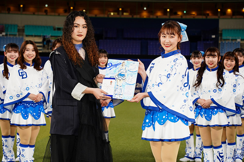 溝口夏菜さん(総合基礎学科ファッション技術先攻2年生)