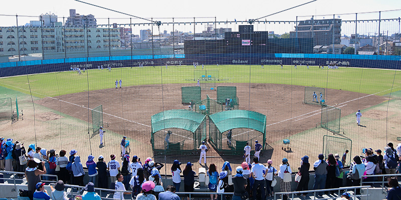 ナゴヤ球場ドラゴンズ打撃練習見学会