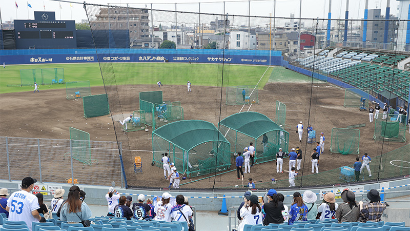 ドラゴンズ打撃練習見学会