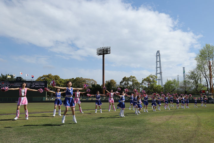 5回裏終了後には「燃えよドラゴンズ」のダンス