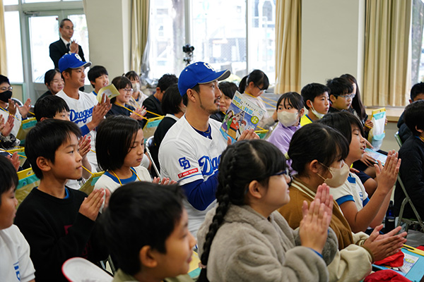 JERA セ・リーグ CHALLENGE 次世代支援 プロジェクト@千代田橋小学校