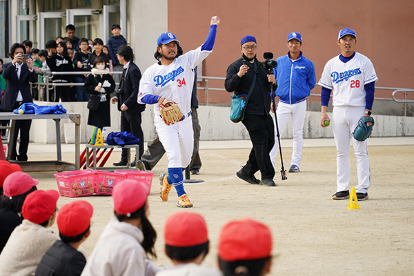 JERA セ・リーグ CHALLENGE 次世代支援 プロジェクト@千代田橋小学校