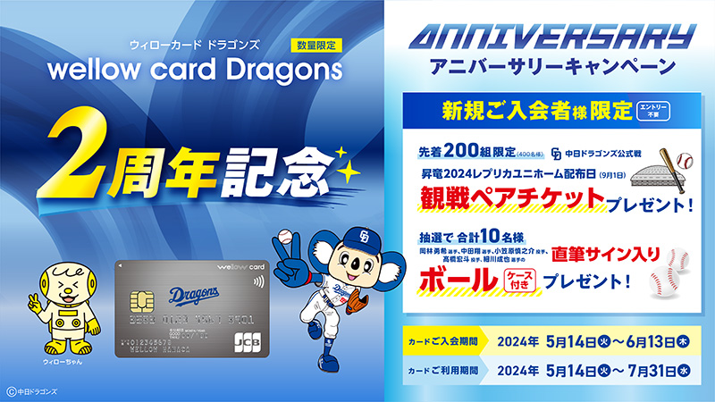 アニバーサリーキャンペーン