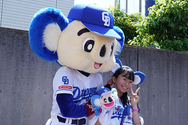 選手と写真撮影会 ドアラ