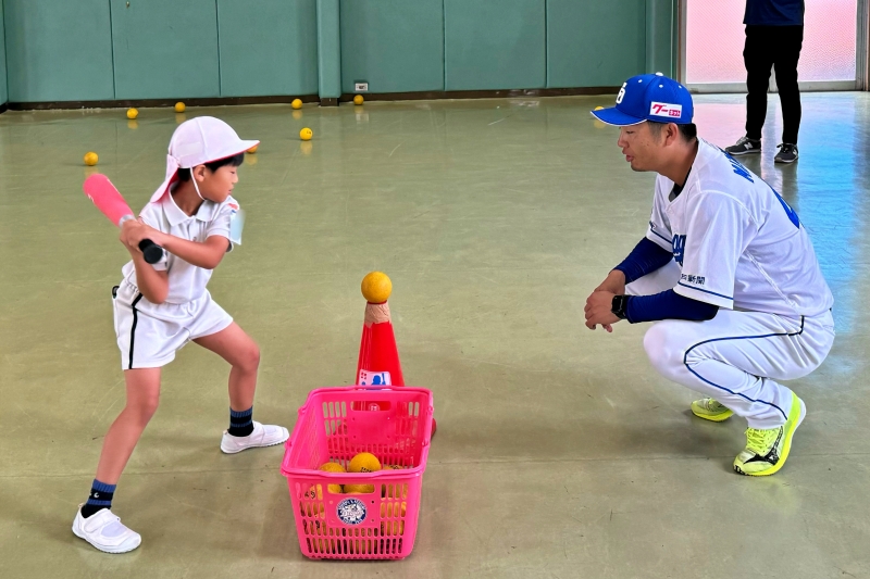 溝脇コーチに教わるバッティング