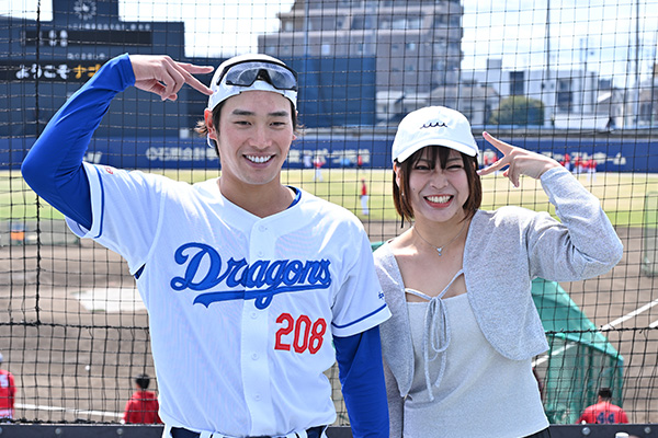 選手と写真撮影会