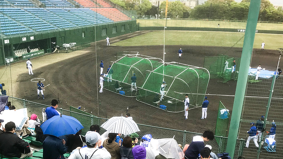 ドラゴンズ打撃練習見学会イメージ