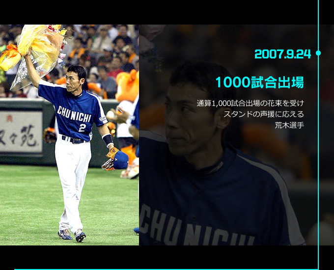 2007.9.24 1000試合出場