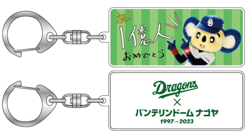 1億人記念 ドアラアクリルキーホルダー