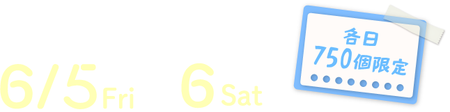 6/5・6/6